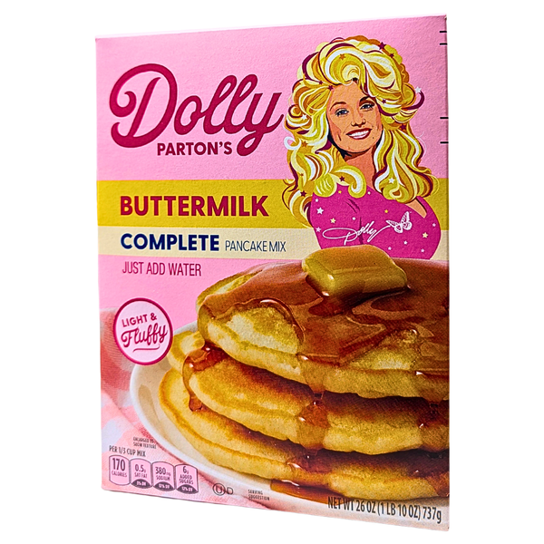 Dolly Parton Buttermilk Pancake Mix 26oz - 12 Pack