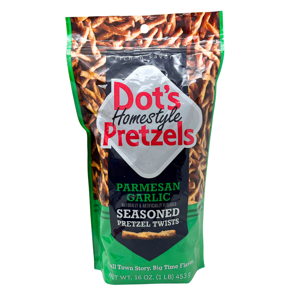 Dots Pretzels Garlic Parmesan - 453g