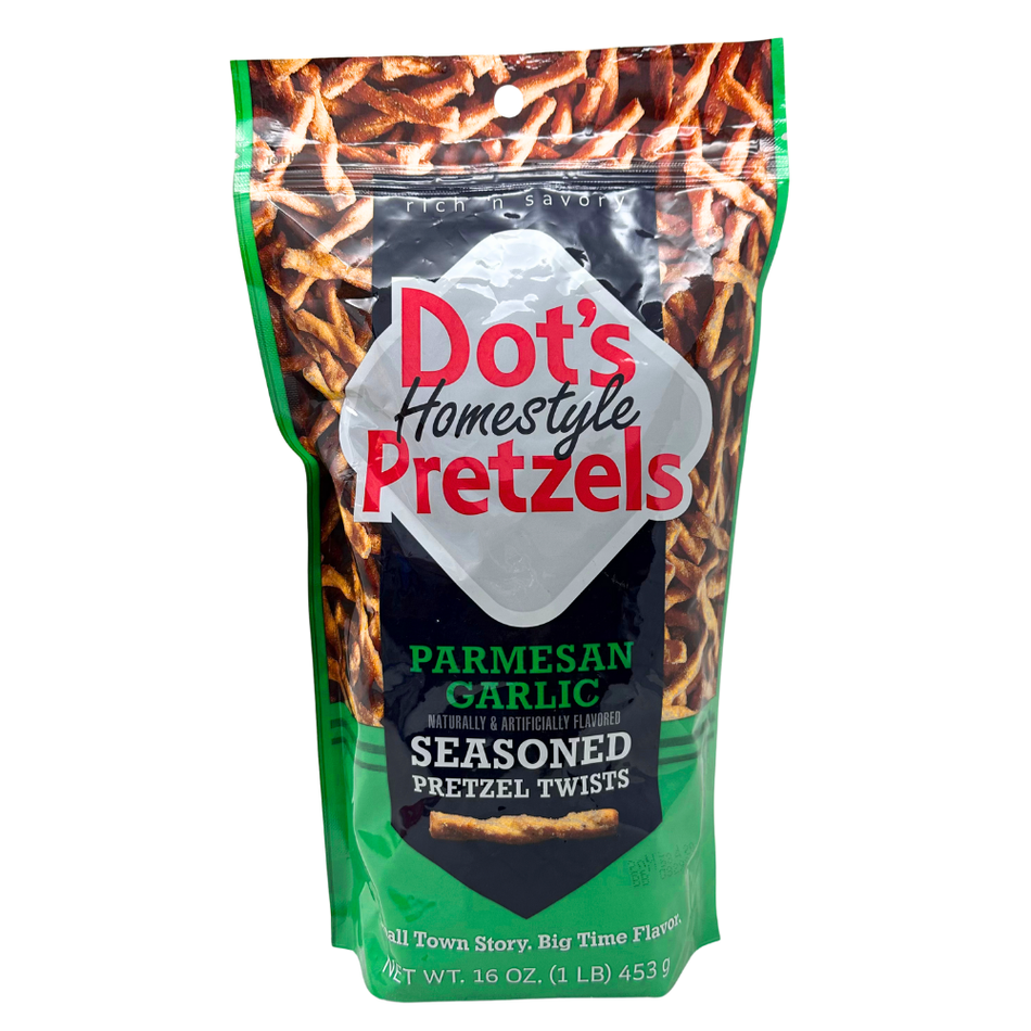 Dots Pretzels Garlic Parmesan - 453g