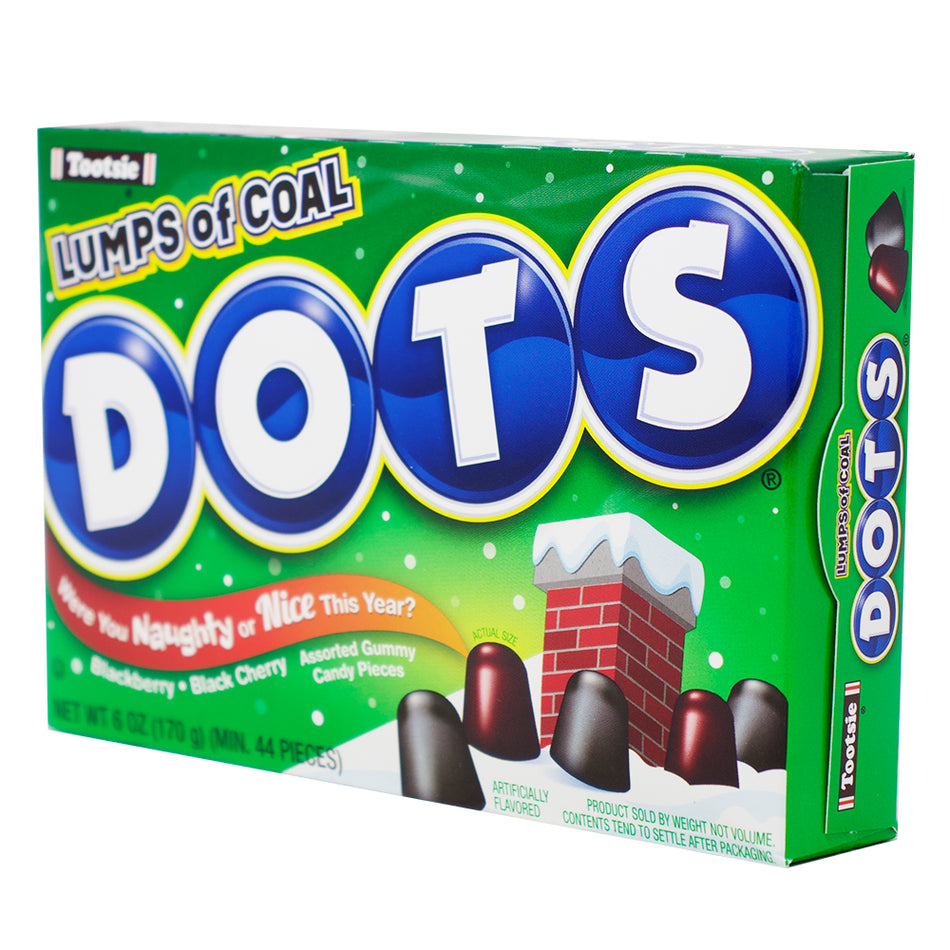 Dots Lumps of Coal - 6oz - 12 Pack