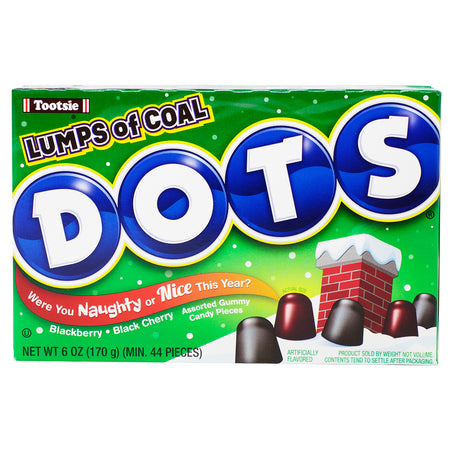 Dots Lumps of Coal - 6oz - 12 Pack 