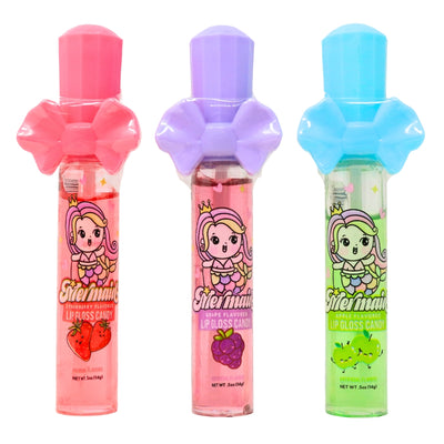 Doveli Mermaid Lip Gloss Candy 0.5oz-24 Pack