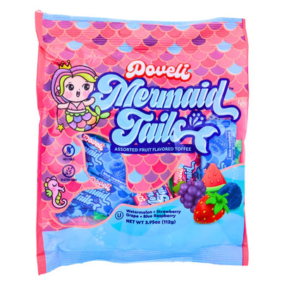 Doveli Mermaid Tails Taffy - 3.95oz-24 Pack