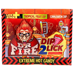 Dr. Fire Dip 2 Lick Hot Candy 18g - 24 Pack