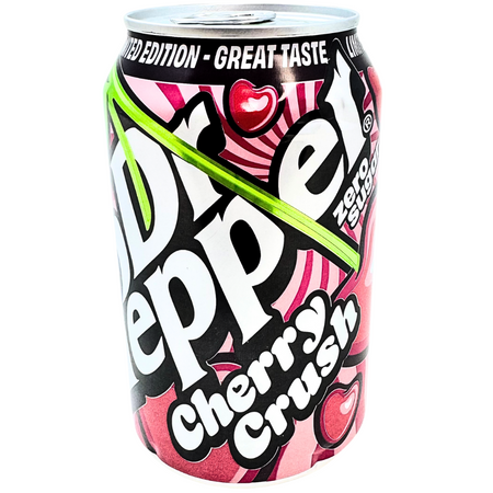 Dr. Pepper Cherry Crush Zero Sugar 330mL (UK) - 24 Can