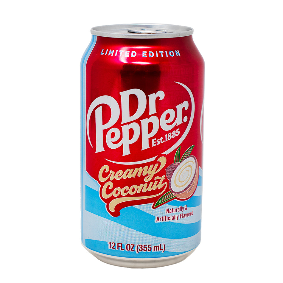 Dr Pepper Creamy Coconut Limited Edition 355mL - 12 Pack