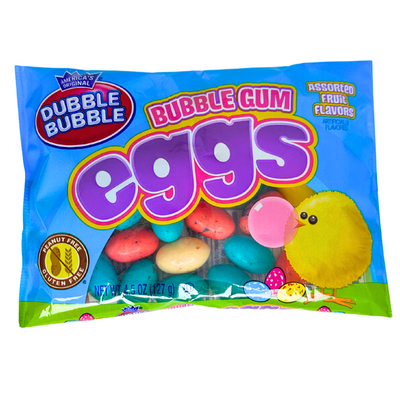 Dubble Bubble Gum Eggs 4.5oz - 12 Pack
