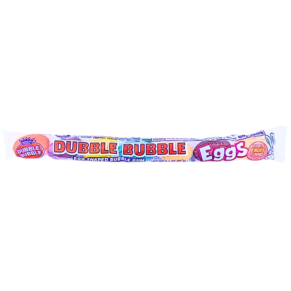 Dubble Bubble Easter Gum Eggs 7pc 2.1oz - 24 Pack