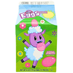 Dubble Bubble Easter Gum Eggs Milk Carton 6oz - 24 Pack