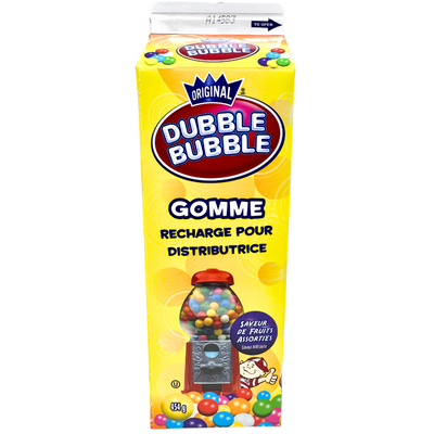 Dubble Bubble Gumballs Refills Carton 454g - 9 Pack