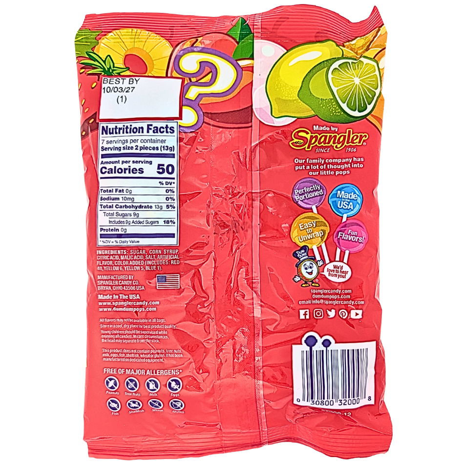 Dum Dums Original Mix 3.5oz - 12 Pack