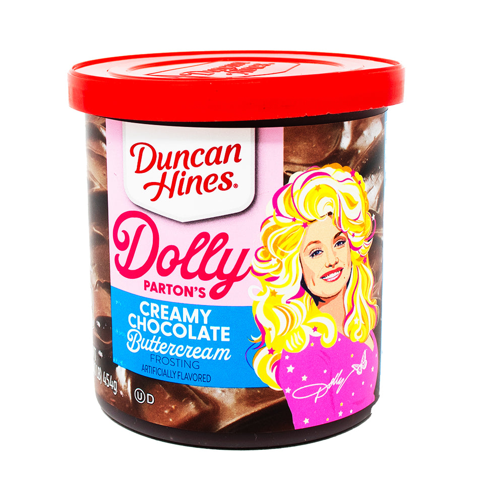 Dolly Parton Chocolate Buttercream Frosting 16oz - 6 Pack