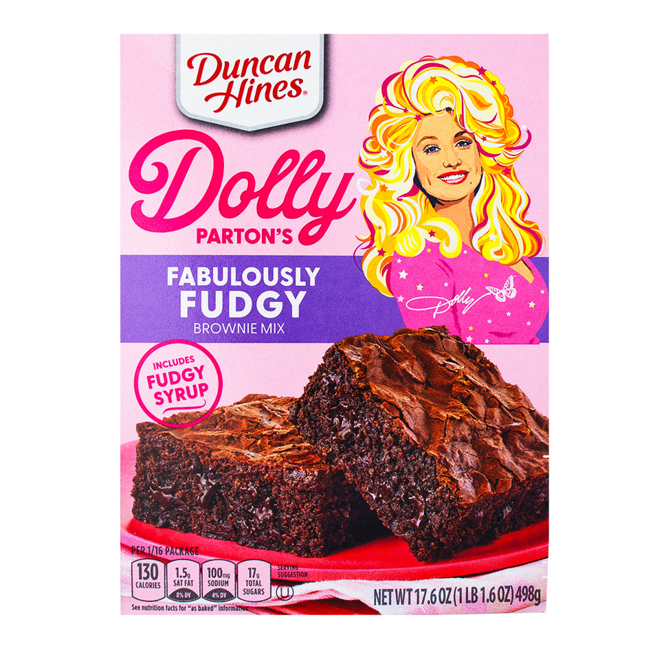 Dolly Parton Double Fudge Brownie Mix 17.6oz - 6 Pack