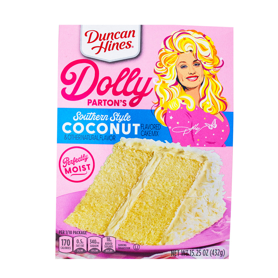 Dolly Parton Coconut Cake Mix 15.25oz - 6 Pack
