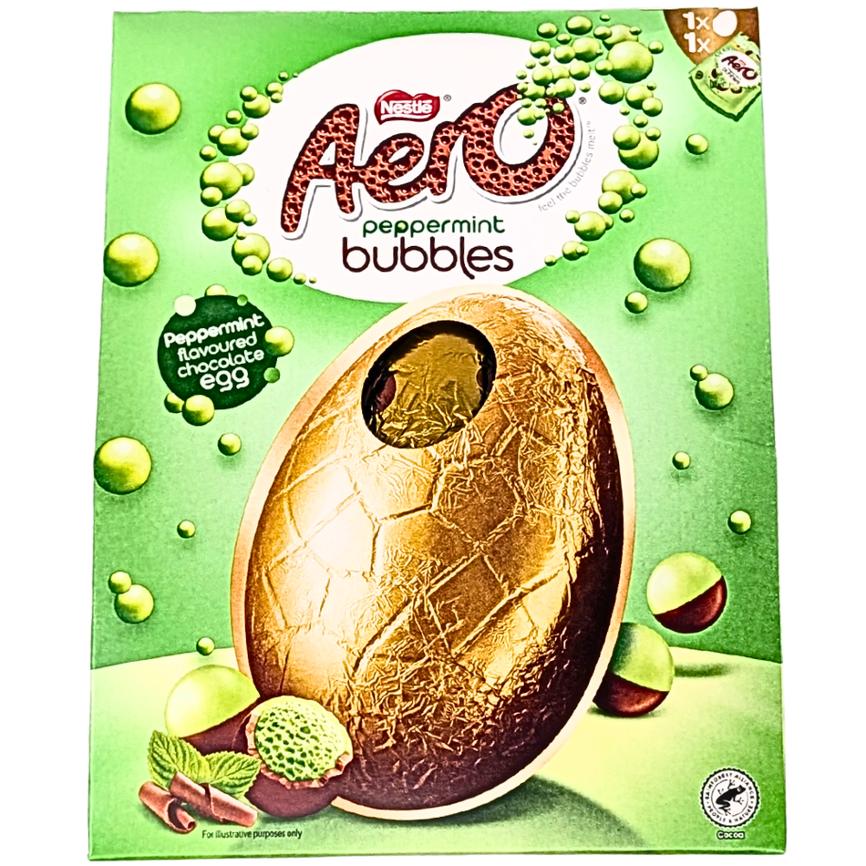 Easter Aero Peppermint Giant Egg 230g (UK) - 1 Pack