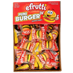 efrutti Gummi Mini Burger - 60 Pack
