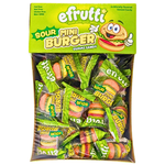 efrutti Gummi Sour Mini Burger - 60 Pack