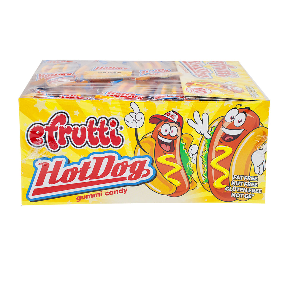 efrutti Gummi Hot Dog - 60 Pack