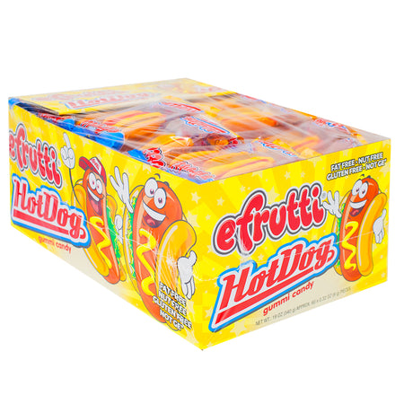 efrutti Gummi Hot Dog - 60 Pack