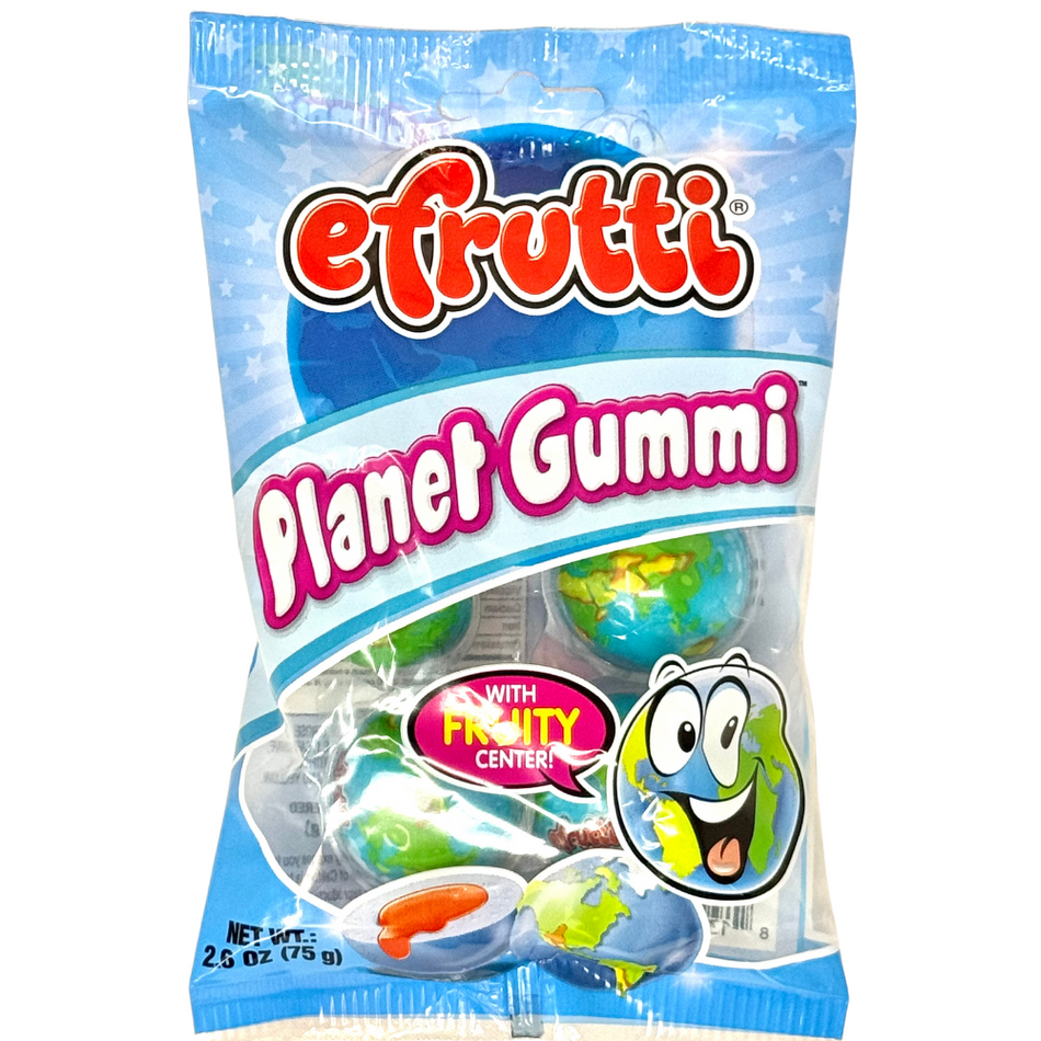 efrutti Planet Gummi 2.6oz - 12 Pack