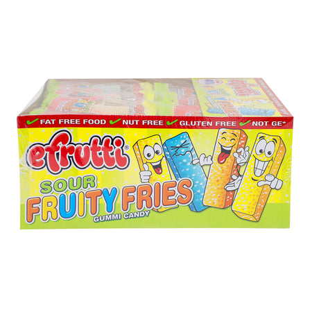 eFrutti Gummi Sour Fruity Fries - 48 Pack