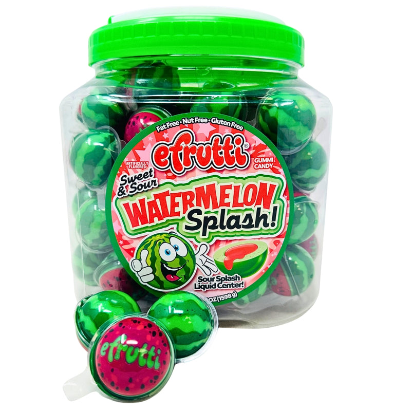 efrutti Watermelon Splash Tub .66oz - 85 Pack