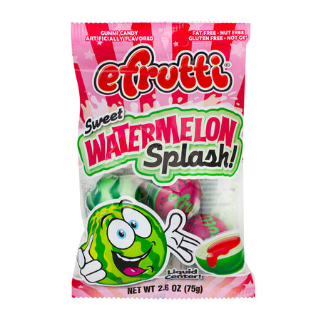 efrutti Sweet & Sour Watermelon Splash - 2.6oz 12ct