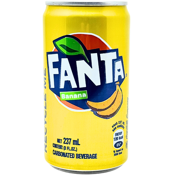 Fanta Banana 237mL (China) - 24 Can