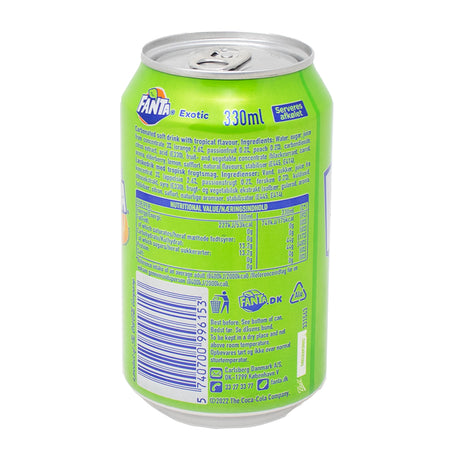 Fanta Exotic (Poland) 330mL - 24 Pack   Nutrition Facts Ingredients