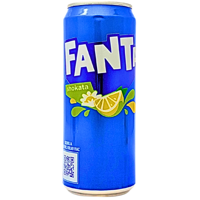 Fanta Shokata Elderflower & Lemon (Poland) 330mL - 24 Pack