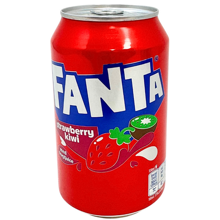 Fanta Strawberry and Kiwi (Poland) 330mL - 24 Pack