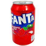 Fanta Strawberry and Kiwi (Poland) 330mL - 24 Pack