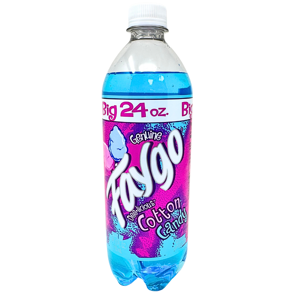 Faygo Cotton Candy 710mL - 24 Bottle