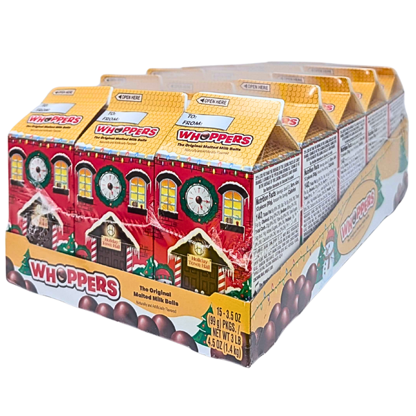 Whoppers Mini Christmas Carton 3.5oz - 15 Pack