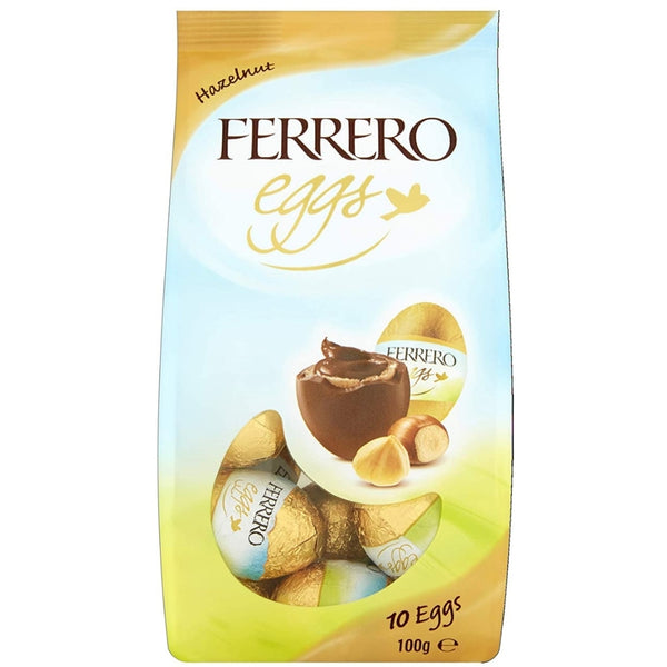 Easter Ferrero Hazelnut Mini Eggs 100g (UK) - 10 Pack