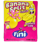 Fini Banana Split Bubble Gum 200ct (UK) - 1 Box