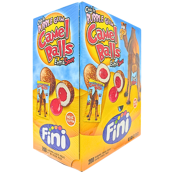 Fini Camel Balls Bubble Gum 200ct (UK) - 1 Box