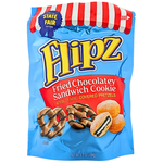Flipz Fried Chocolatey Sandwich Cookie Pretzels 6.5oz - 8 Pack