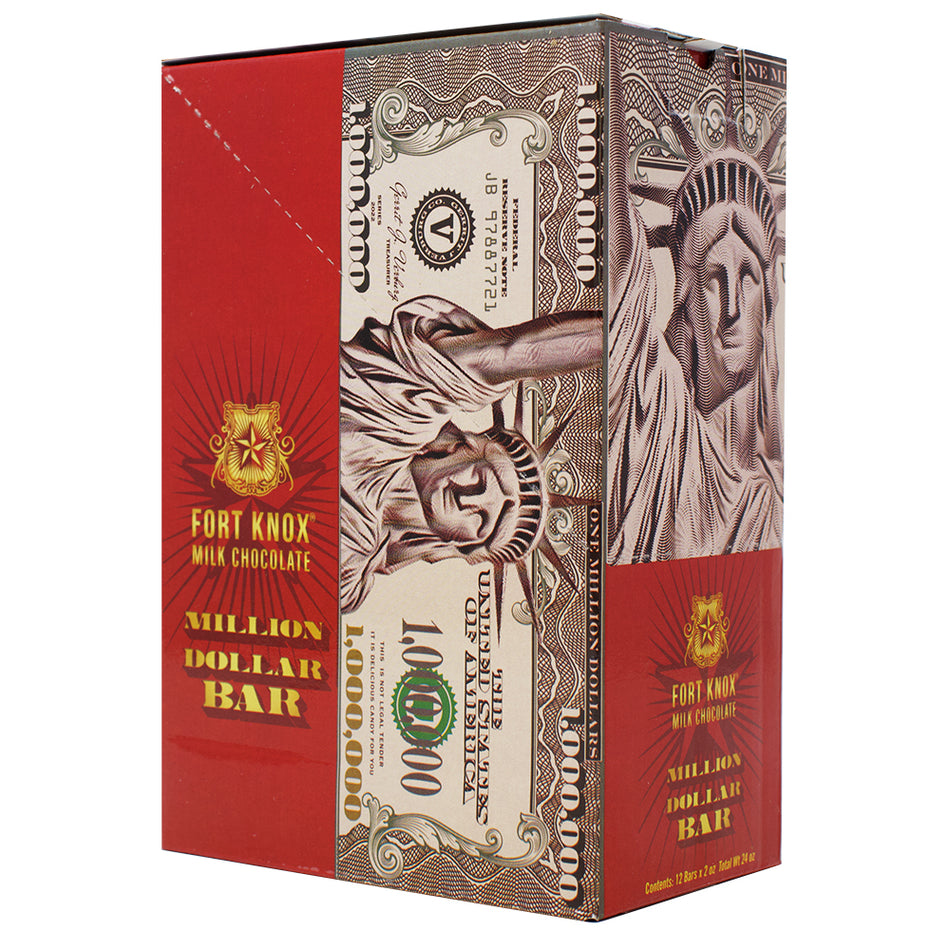 Fort Knox Mega Banknote Chocolate 3.53oz - 12 Pack