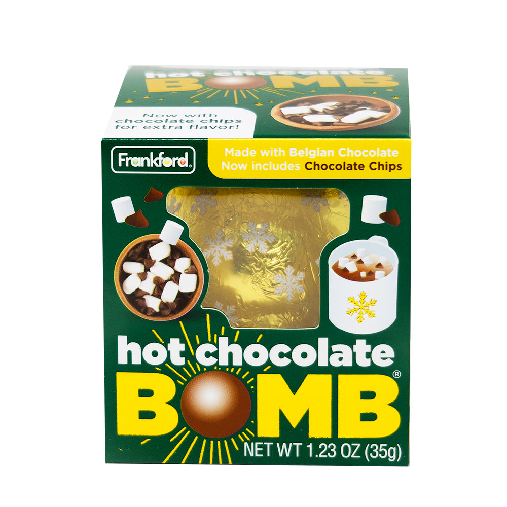 Hot Chocolate Bomb with Chocolate Chips 1.23oz - 24 Pack