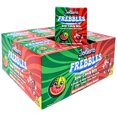 Frebbles Watermelon & Cherry 45g - 24 Pack