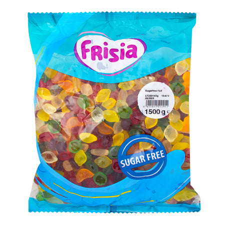 Astra Sweets Frisia Gummy Fruit Salad Sugar Free Candy - 1.5kg