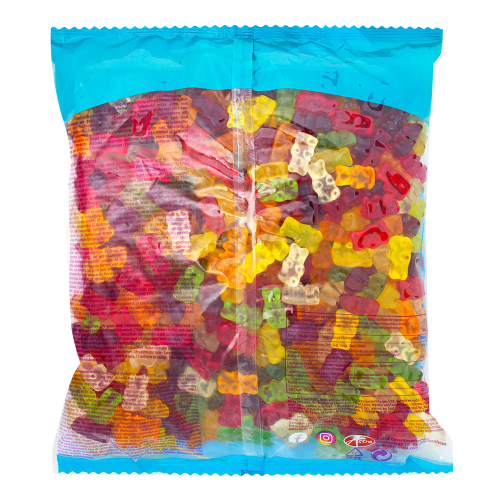 Astra Sweets Frisia Gummy Bears Sugar Free 1.5kg - 1 Bag  Nutrition Facts Ingredients