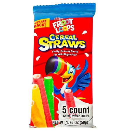 Froot Loops - Cereal Straws 5 Pieces - 24 Pack