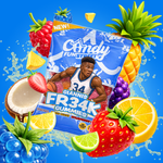 Candy Fun Street Giannis FR34K Gummies 4oz - 12 Pack