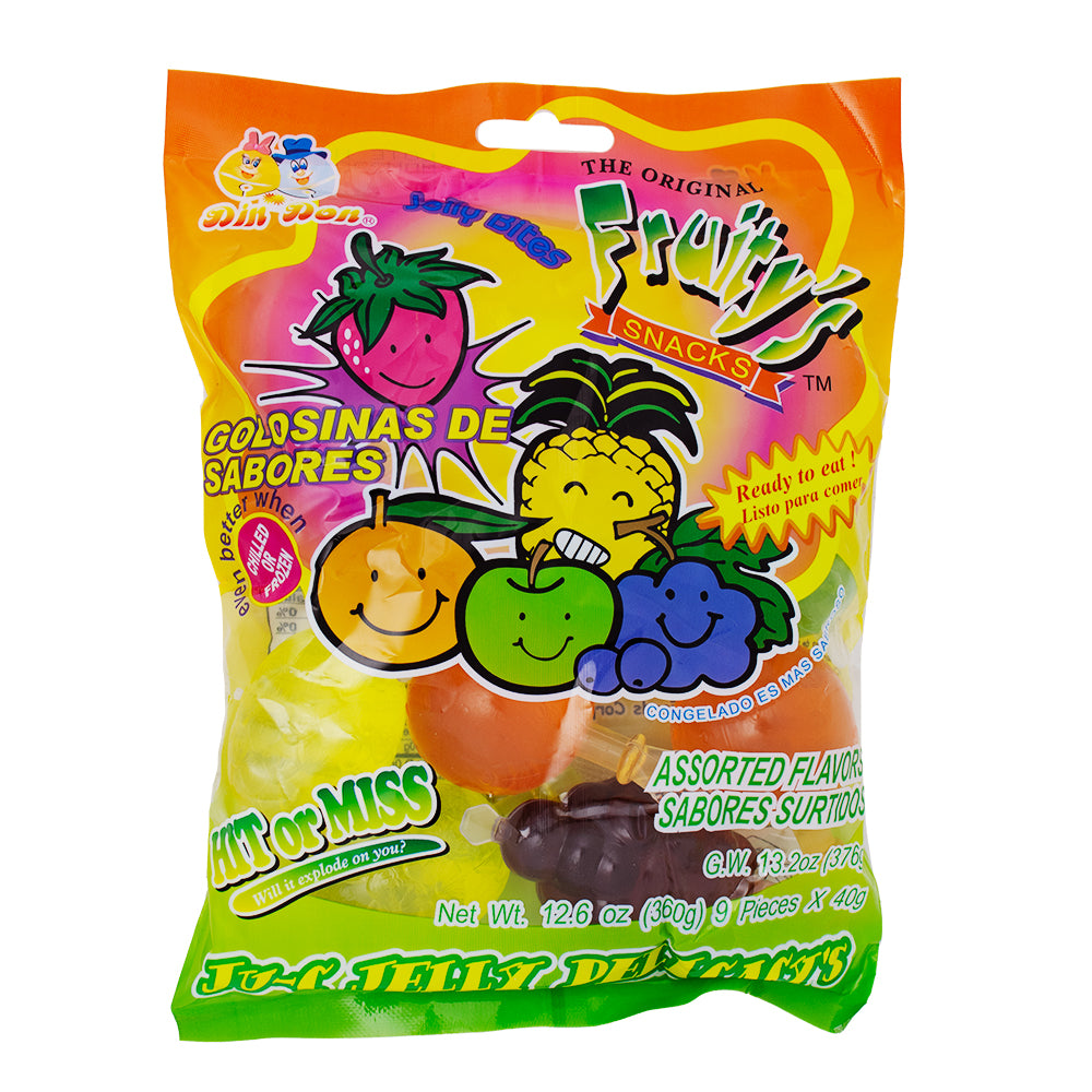 Fruity's Ju-C Jelly Snacks Jelly Bites - 30 Pack