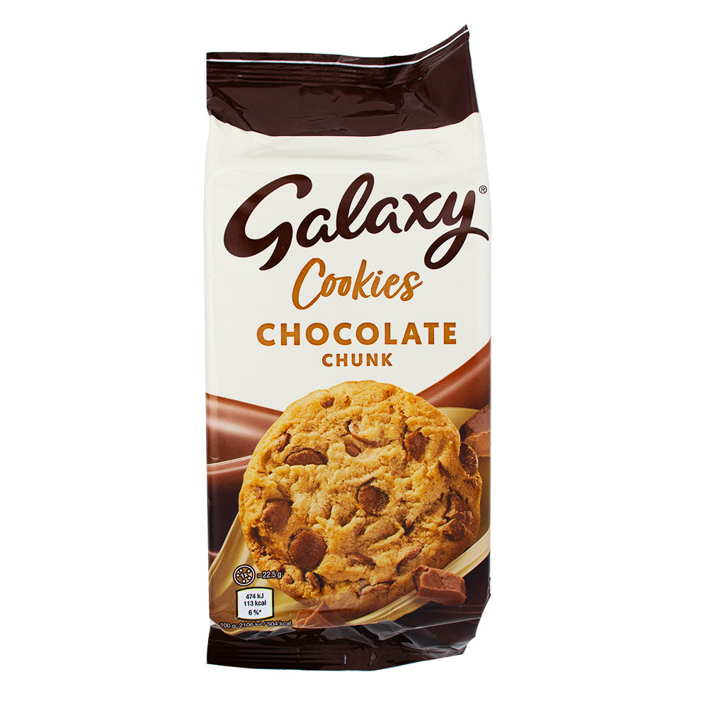 Galaxy Chocolate Chunk Cookies (UK) 180g - 8 Pack