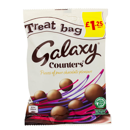 Galaxy Counters Treat Bag 78g - 20 Pack