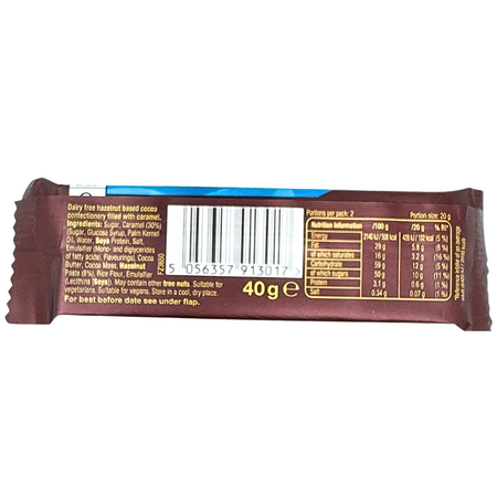 Galaxy Vegan Salted Caramel Chocolate Bar 40g - 24 Bars