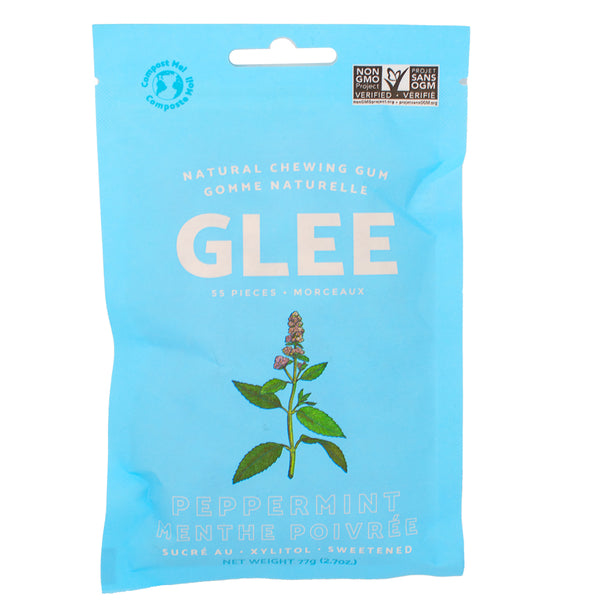 Glee Gum Sugar Free Peppermint - 77g 